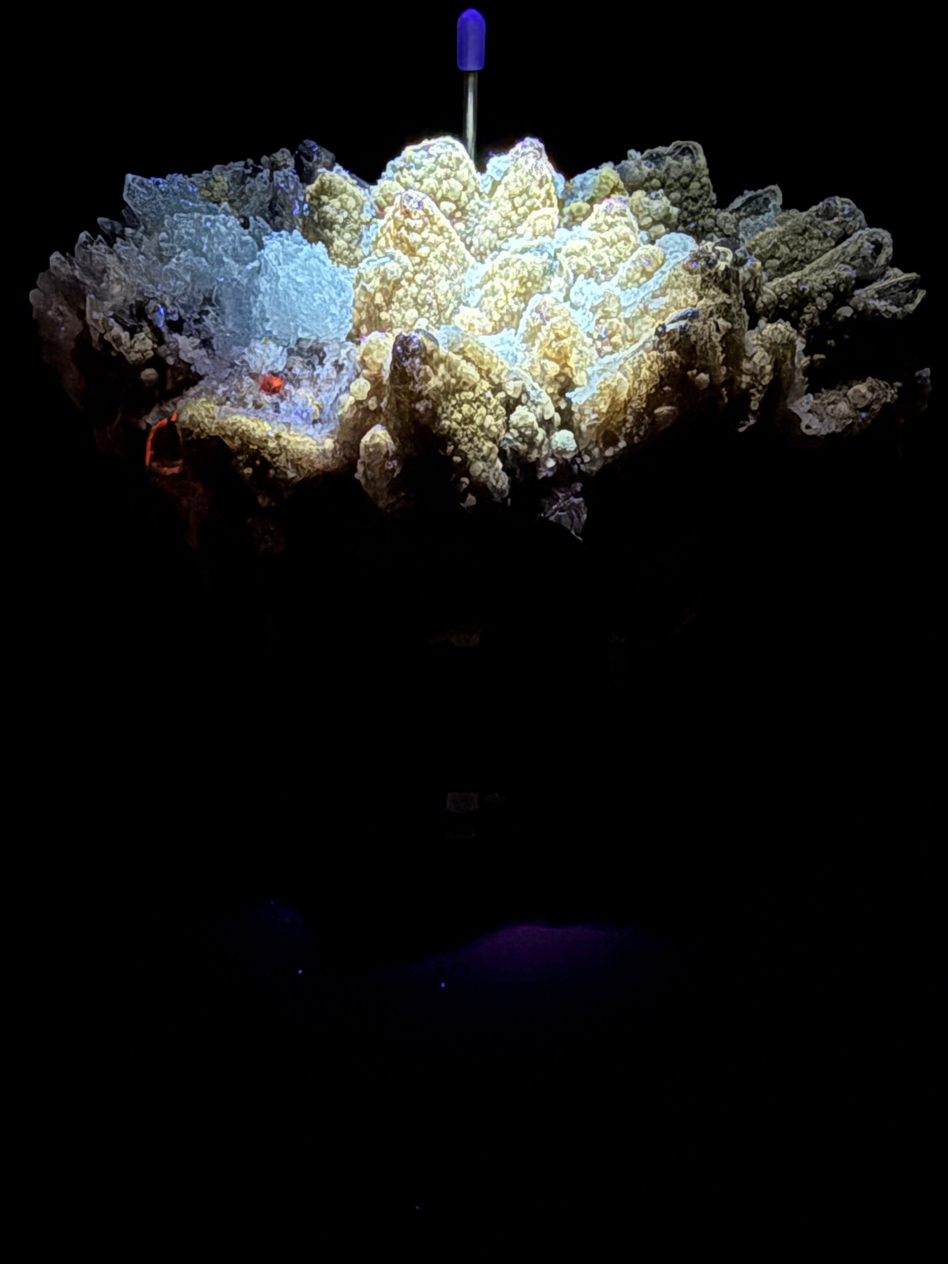 Fluorite after Calcite #2