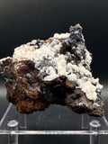 Chalcedony and Aragonite on Goethite #1