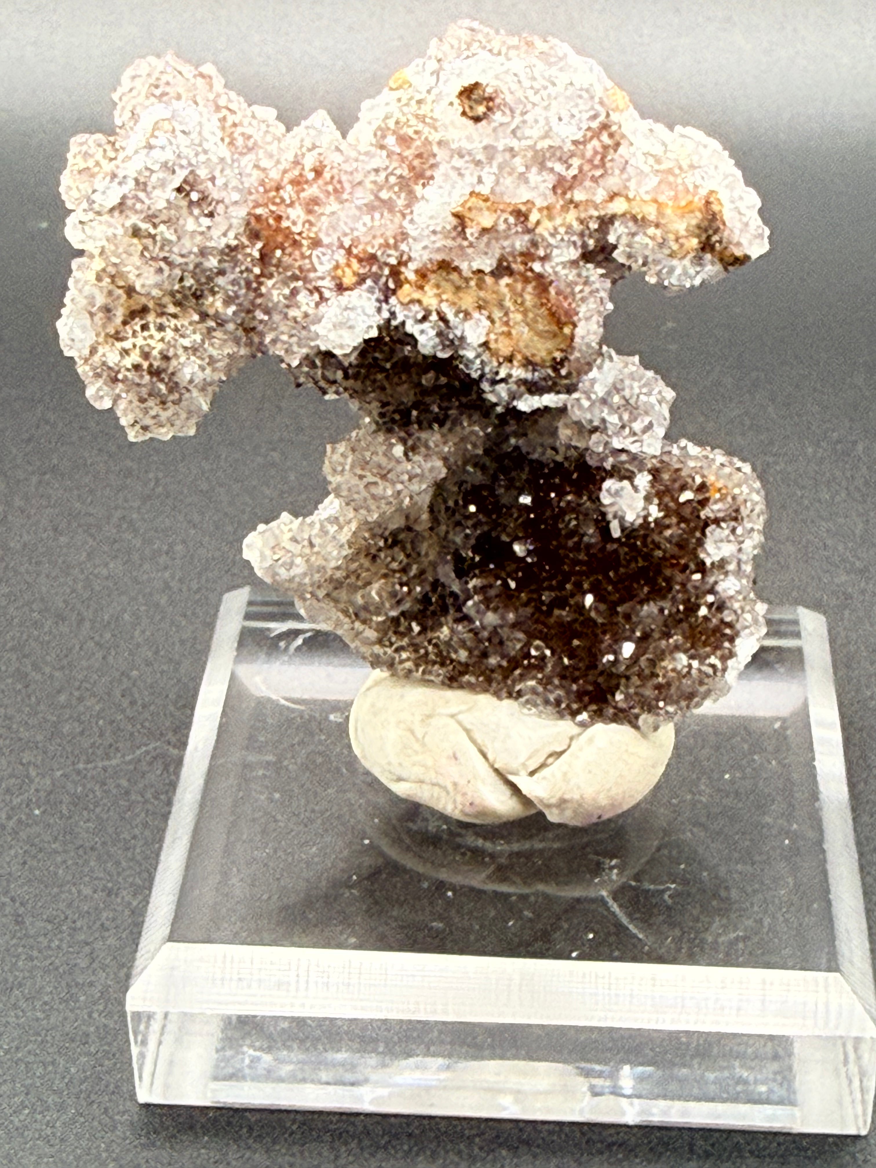 Druzy Quartz after Calcite- 12067