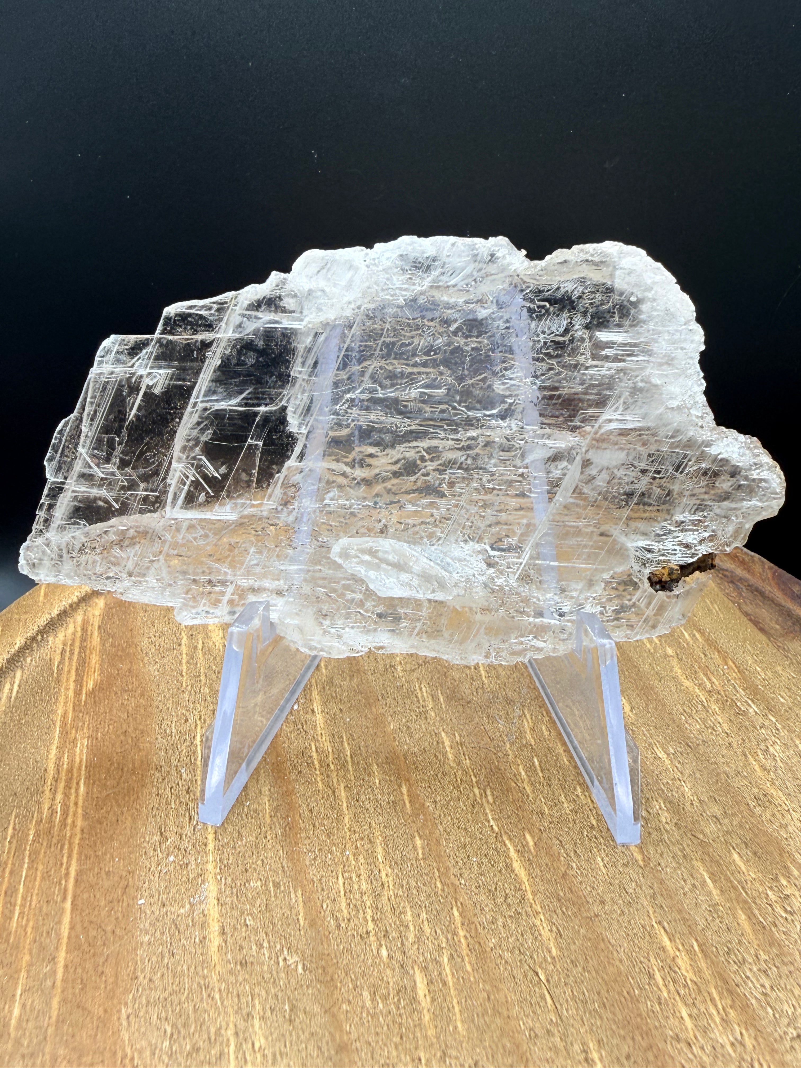 Selenite w/Limonite - 2695