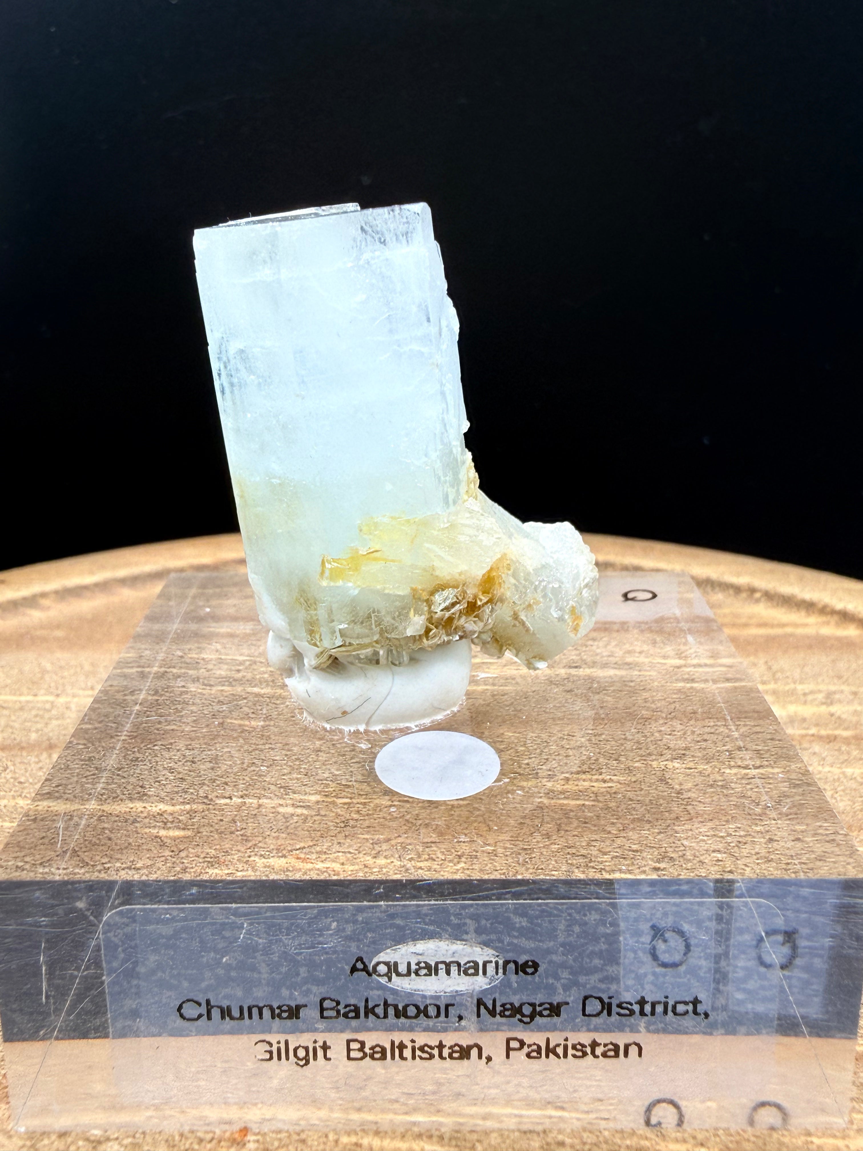 Aquamarine with Muscovite - 049