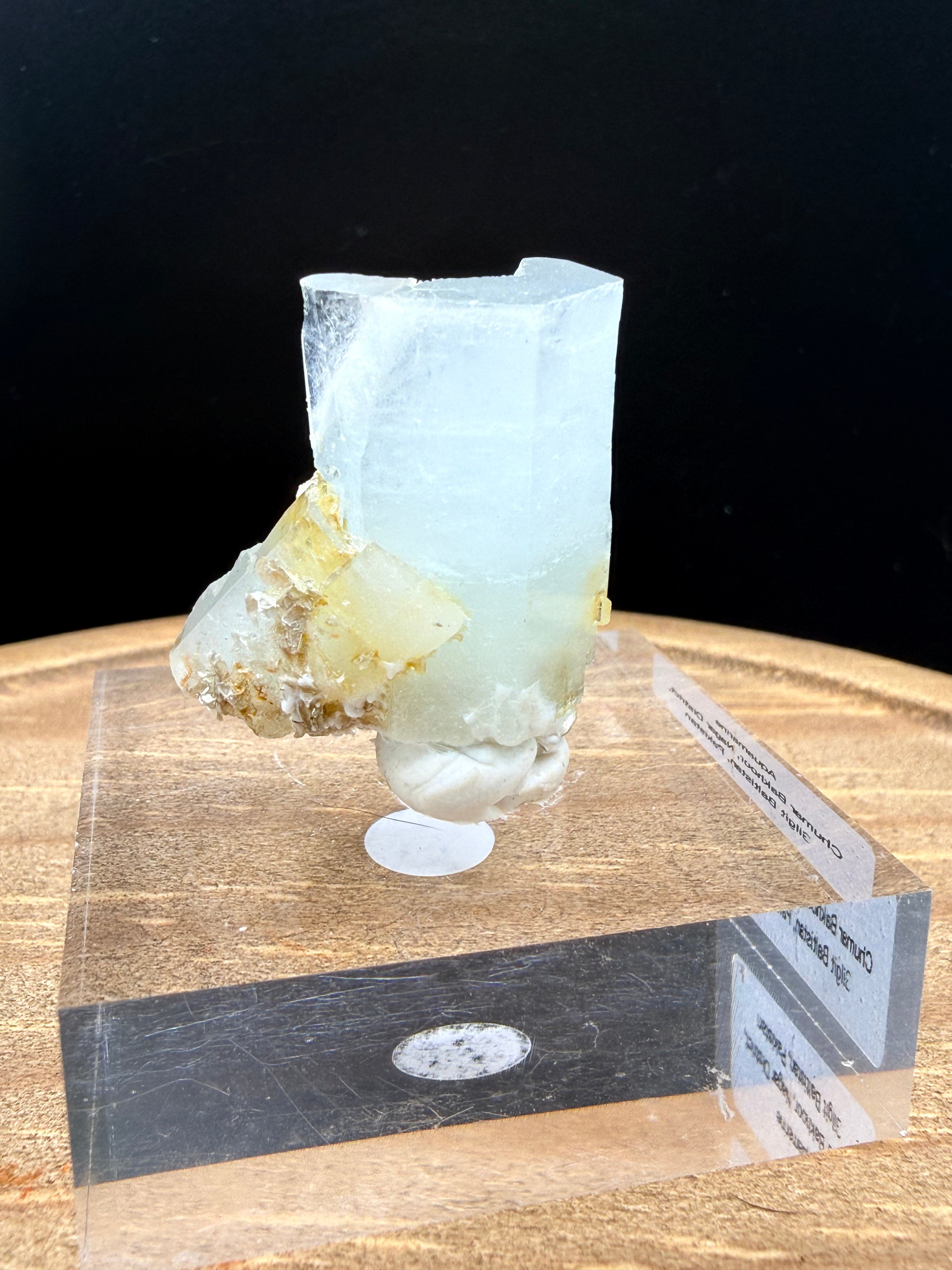 Aquamarine with Muscovite - 049
