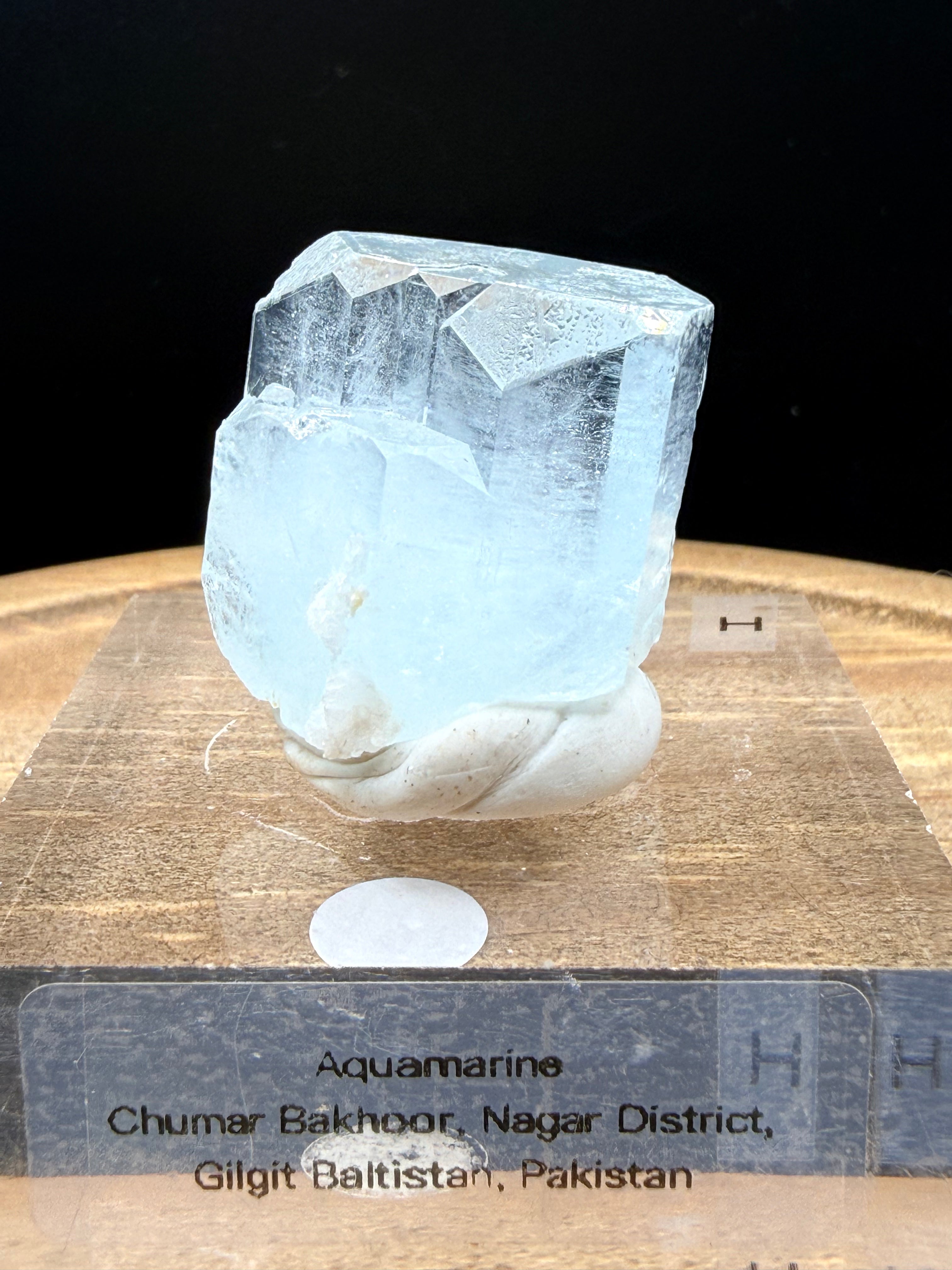 Aquamarine with Muscovite - 056