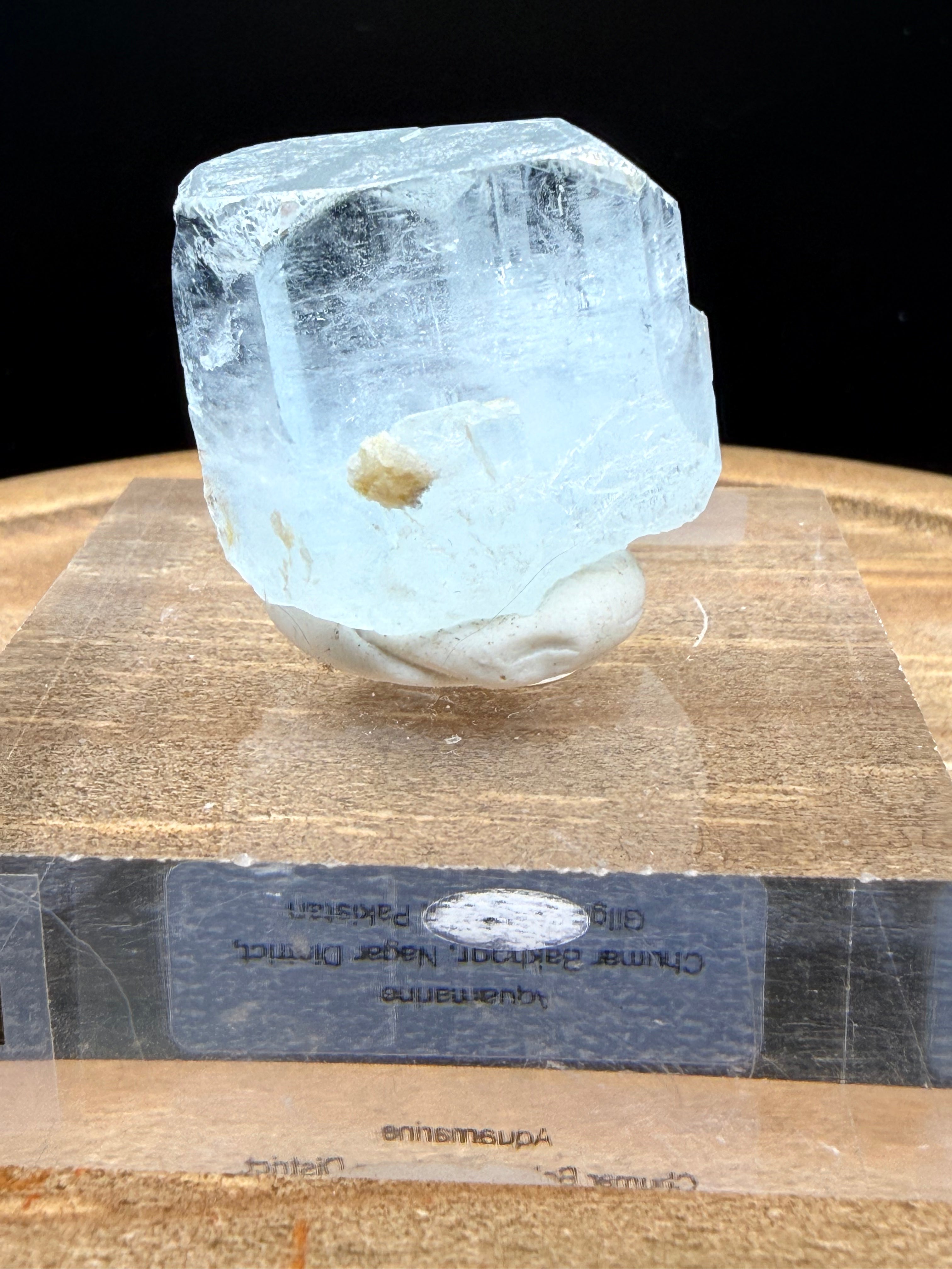 Aquamarine with Muscovite - 056